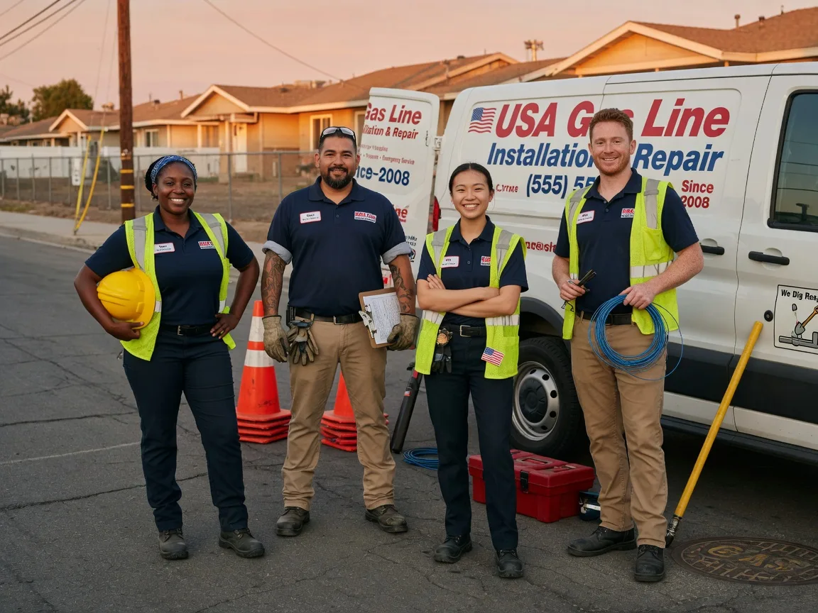Gas Line Installation company in Supply, NC